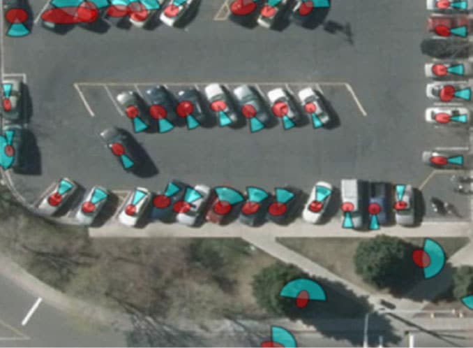 allseen identify cars in a parking lot