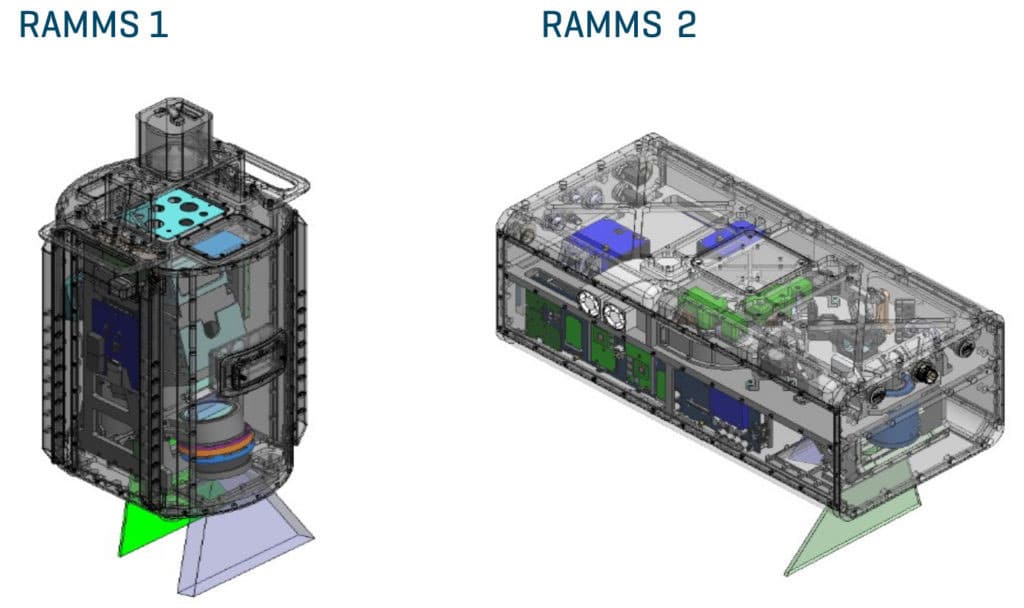 ramms1 side by side image with ramms 2